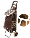 Хозяйственная сумка-тележка 1301-B цвет №1 коричневый